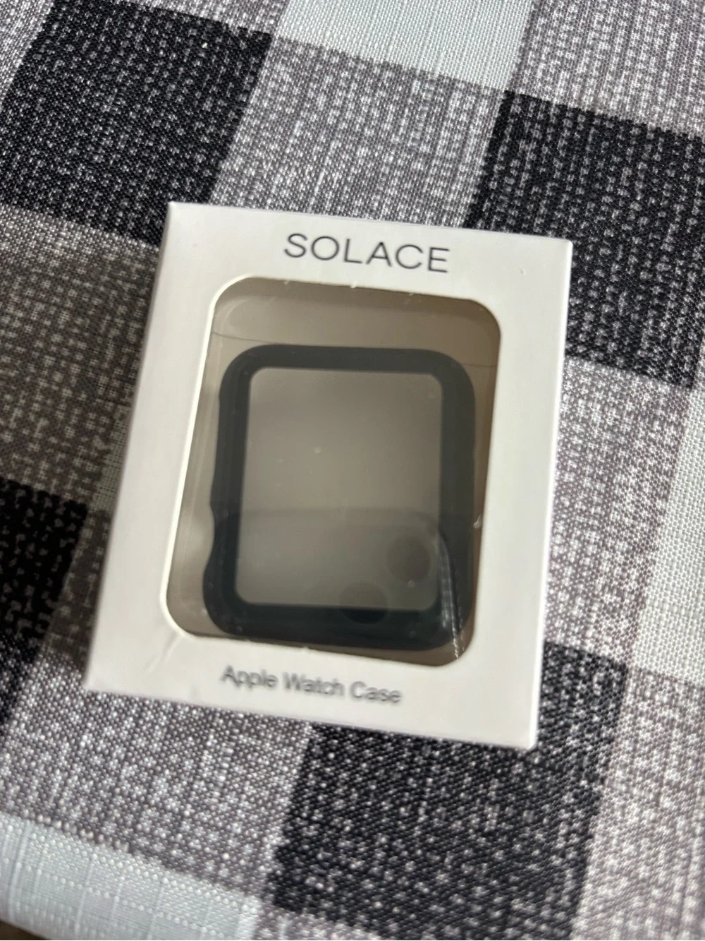 Solace London Black Apple Watch Silicone Case